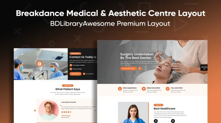Breakdance Medical and Aesthetic Centre Layout
